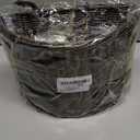 Wicker Wall Hanging Basket, Woven Plants Flowers Basket for Porch Garden Farmhouse Kitchen (Sector) (Brown)