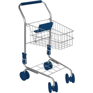 Toysmith, Miniature Grocery Shopping Cart, For Boys & Girls 3+ , Blue