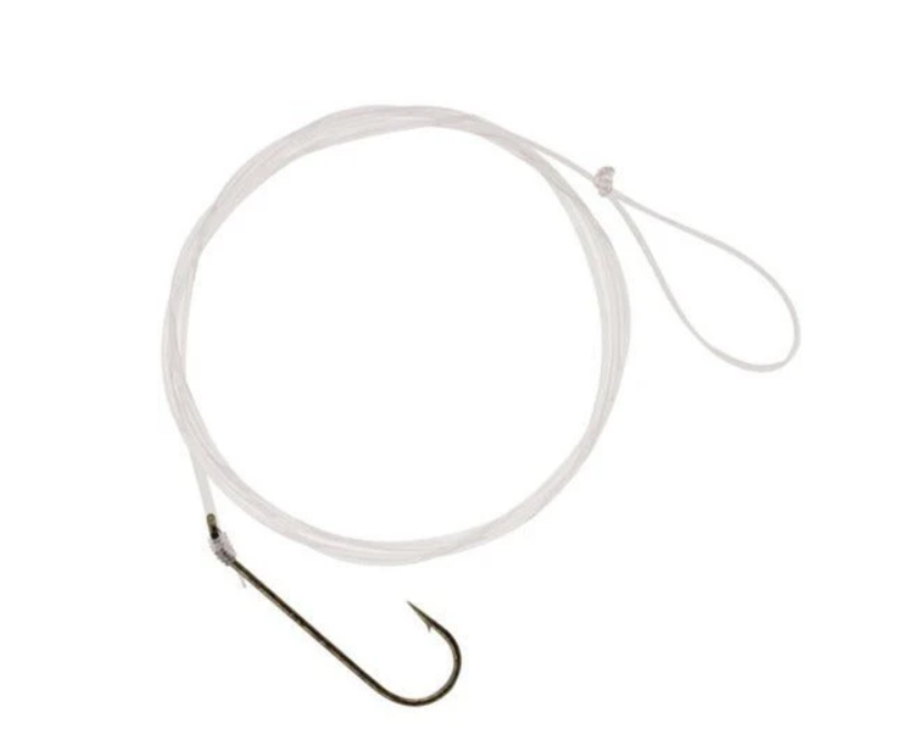 South Bend Snelled Aberdeen Gold Hooks 6 Pcs 2 Pack