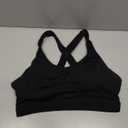 RUNNING GIRL Sports Bras for Women,Padded Strappy Sports Bras Criss-Cross Back Medium Support Sports Bras with Removable Cups (Large)