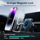 ESR for iPhone 14 Pro Max Case, Compatible with MagSafe, Shockproof Military-Grade Protection, Scratch-Resistant Back, Magnetic Phone Case for iPhone 14 Pro Max, Classic Hybrid Case, Clear