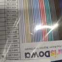 ChrisDowa Blackout Curtains for Bedroom and Living Room 50 Inches Long
