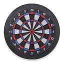 Electronic Dartboard, Bluetooth Compatible with Online Play, for Soft Tip Darts, 15.5 Inch Diameter Regulation Size Dartboard for Indoor Play, Black