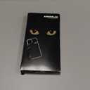 ANGELAS Shockproof Phone Case for Samsung Galaxy S23 - Silicone TPU Bumper with Anti-Fall Protection,Slide Camera Cover & Rotating Ring Kickstand,6.1Inch,Black