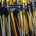 50 Pcs 46"Fiberglass Step in Electric Fence Posts,Portable Temporary Stakes