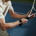 2 x Apple Watch Cover Compatible with Apple Watch Case 45mm 44mm, Soft Flexible TPU Protector Bumper Cover Lightweight Thin Guard Shockproof Frame Compatible for iWatch Series 9 8 7 6 5 4 SE (Titanium)