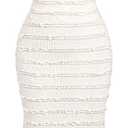 Women's Halter Fishtail Maxi Dresses Textured Party Backless Bodycon Wedding Guest Dress 2025, Medium