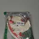 Artoid Mode Snowman Trees Snowflakes Christmas Round Placemats Set of 6, 14 Inch Winter Round Table Mats for Dining Decoration (Red)