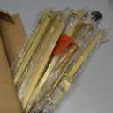 Over The Table Rod Stand with Clamps Metal Table Arch, Adjustable 13''-42'' Tall, 29''-98'' Length, Ideal for Birthday Wedding Party Baby Shower Anniversary Halloween Christmas DecorationGold