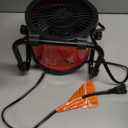 Outdoor Patio Heaters - 1500W Portable Electric Garage Heater with 2S Fast Heating, Overheat Protection, Heaters Heat Up in 3 Modes, Patio Heaters for Outdoors, Tents and Indoors, Red