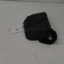 TULLIO Camera Bag Small Canvas Crossbody Purse Waterproof Dslr Camera Bag Case for Photographer (Black Gray)