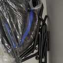 Foldable Mini Trampoline Load 330lbs, 40"/48" Rebounder Trampoline for Adults with Durable Bungee Band and Adjustable Foam Handle for Home Gym, Small Exercise Trampoline for Indoor or Garden Workout (Blue)