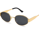 livho 2025 Trendy Oval Sunglasses - Stylish Polarized Shades for Everyday - Retro Metal Frames