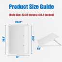 Thicken 1.3mm 24 x 36 Access Panel for Drywall, Ceiling Access Panel for Drywall,24x36 Metal Access Panels are Thickened to 1.3 mm to Solve Fragile Panels (Hole Size: 23.42 inches x 35.2 inches)