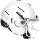 Schutt F7 AiR Elite Football Helmet, Virginia Tech 5-Star Helmet, Lightweight Football Helmet for Middle and High School, 2X-Large, Molded Gloss White, F7X EGOP III Facemask Attached