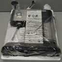 topzee Espresso Machine 20 Bar, Compact Coffee Maker with Milk Frother & Cold Brew Function, 52oz Removable Water Tank, Stainless Steel Cappuccino, Latte Maker, Silver