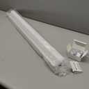 Joydeco No Tools No Drill Window Blinds for Indoor Windows, Blackout Shades Cellular Shades Cordless, No Drill Blinds for Windows, Window Shades for Home, Bedrooms, Doors (White, 30" W x 64" H)