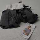 Momcozy Baby Wrap Carrier, Easy to Wear Infant Carrier Slings, Lightweight Hands Free Baby Sling, Adjustable Baby Carriers for Newborn to Toddler 8-35 lbs, Deep Grey