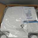 SereneLife 5.2 Gal Portable Camping Toilet For Adults, 100+ Flushes, Porta Potty Camp Toilet with Detachable Waste Tank, Level Indicator, Carry Bag, Suitable for Camping, Hiking, and Boating