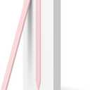 Stylus Pencil with Magnetic Wireless Charging, 2X Fast Charge for Ipad, Compatible with iPad Pro 11 in 1/2/3/4, iPad Pro 12.9 in 3/4/5/6, iPad Air 4/5, iPad mini 6-Pink