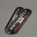 Anti Elon Vintage Pre Madness Magnet - Vinyl Coat of Arms Auto Bumper Magnet - Extra Large Size 10"x3"