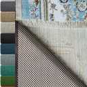 Veken Non Slip Rug Pad Gripper 8 x 10 Feet Extra Thick Pads for Any Hard Surface Floors, Keep Your Rugs Safe and in Place, Under Carpet Anti Skid Mat (White)