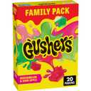 Gushers Fruit Flavored Kids Snacks, Watermelon and Sour Apple Flavor, 20 Pouches, Family Pack, 16 oz BBD: 10-05-26