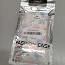 Reezaddin Pink Blue Hydrangea Flower Bow Phone Case for iPhone 14/13,Aesthetic Retro Coquette Vintage Floral Preppy Ribbons Chic Cute Girls Women Cover 6.1 inch