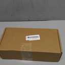 Natural Marble Tray Pedestal Stand  8.7"x4" Soap & Jewelry Riser for Bathroom Counter, Kitchen Sink, Vanity Organizer, Decorative Stone Catchall for Perfume, Candles (White)