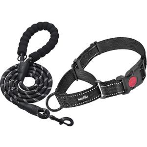 haapaw Martingale Dog Collar with Quick Release Buckle Reflective Dog Training Collars for Dogs