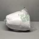 Amazon Basics Comforter Blanket Full/Queen, Reversible Lightweight Microfiber All Season Blanket, White