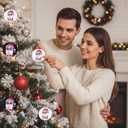 2 x 67 Funny Christmas Ornament  67 Meme Black Santa Says Six Seven Acrylic Ornament, Teen Slang Meme Xmas Tree Decor, Viral Gift for Gen Z Teen Boys Girls