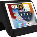 Tablet Pillow Stand - 3 Viewing Angles, Compatible with Tablets, Phones & iPad Pro 9.7, 10.5, 12.9 Air Mini 4, Kindle, E-Reader & Books (Black)