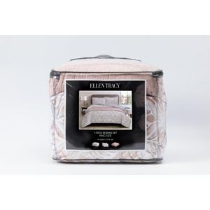 Ellen Tracy 4 Piece Bedding Set King Size 104x90 in, 20x36 in