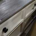 Signature Design by Ashley Bolanburg Lift-Top Coffee Table with Storage Two-Tone Rustic Farmhouse Cocktail Table  Brown/White