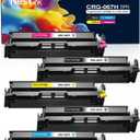 CRG 067H CRG-067 Toner Cartridge Set Replacement for Compatible Canon 067H Compatible for Color Image Class MF656Cdw LBP632Cdw MF654Cdw MF653Cdw LBP633Cdw Printer (5 Pack)