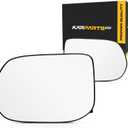 For Honda Civic 2006-2011 Mirror Glass Driver and Passenger Side | Pair | Non-Heated | w/Backing Plate | Sedan | Flat Glass Type | Replacement For 76253SNAA01, 76203SNAA01 | HO1324119, HO1325119