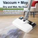 Cordless Vacuum Cleaner, Vacuum and Mop Combo, Lightweight Rechargable Stick Vacuum, Deep Clean and Wash, for Home Hardwood Floor Carpet, Gift for Holidays Birthday