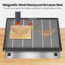 ToCome Honeycomb Laser Bed 500 x 500 x 22 mm Steel Honeycomb Cutting Bed for D1, D1 Pro Falcon Falcon 2 and Most Laser Engraver, 19.68 x 19.68 Inch