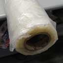 Carpet Protection Film, Temporary Adhesive Plastic, Clear, 36" Wide by 200' Long