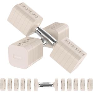 Hezeyferg Adjustable Dumbbell Set,Adjustable Weight Dumbbells for Women/Men