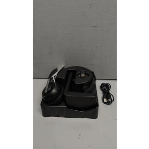 Bluetooth Headset, Wireless Headset with Microphone for PC, V5.2 Computer Headset with Noise Cancelling Mic, USB Dongle, Charging Base & Mute Button for Work, Cell Phones, Computer (Black)