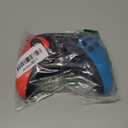 Wireless Switch Controller for Nintendo Switch/Switch 2/Lite/OLED Controller, Switch Controller with a Mouse Touch Feeling on Back Buttons, Extra Switch Pro Controller with Wake-up,Programmable, Turbo Function (Red+Blue)