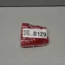 Vintage Red Candlestick Holders for Christmas Decorations, 4 Pieces