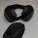 INFANZIA Kids Chin Supporting Travel Neck Pillow, Helps Support Head and Neck, Comfortably Designed for Head, Neck, and Chin Support - Ideal for Toddlers and Children,Black