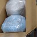 OhGeni Cooling 4 inch Dual Layer King Mattress Topper, 2 inch Cooling Gel Memory Foam, 2 inch Down Alternative Pillow Top Pad, Mattresses Cover for Bed, Medium Support, Fits 6-19 Deep Pocket (White)