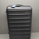 Samsonite Omni 2 Hardside Expandable Luggage with Spinner Wheels, 2-Piece Set (19/24), SOLID CHARCOAL