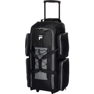 Fila 32" Large Lightweight Rolling, Black, One Size