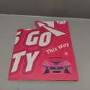 4.5ft Tall Life Size Hot Pink Birthday Girls Photo Booth Box, Pink Princess Photo Booth Props for Girl Birthday Party Decorations Favors Supplies, Cute Girls Box for Photoshoot(53.5 * 39.5inches)