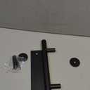 Wright Products Interior Pull and Flush Handle Set for Barn Doors, Matte Black